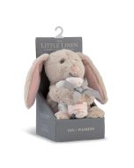 Little Linen Plush Toy & Washers - Harvest Bunny
