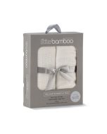 Little Bamboo Cellular Blanket 2Pk - Natural