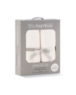 Little Bamboo Hooded Towel 2pk - Natural