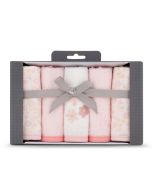 Little Linen Towelling Washer 5Pk- Ballerina Bunny