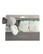 The Little Linen Company Washer & Toy Set - Elephant Star
