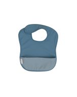 Recycled Pouch Bib - Blue