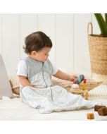 Sleep Bag Organic Lite 0.2 TOG - Clouds Grey