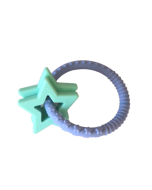 Star Teether - Soft Blue