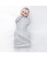 Swaddle Up™ Bamboo 1.0 TOG - Wave Dot Grey