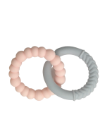 Sunshine Teether - Snow & Blush