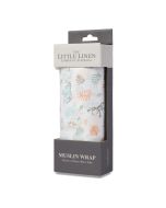 Little Linen Muslin 1Pk - Safari Bear