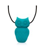 Owl Pendant - Turquoise Baja Green