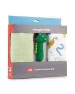 Weegoamigo Baby Muslin & Crochet Set - Painted Jungle
