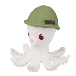 Octopus Teething Toy - Orange