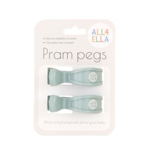 Pram Peg 2pk - Steel Blue