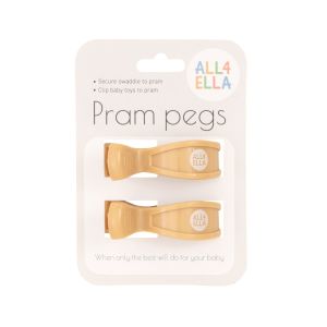 Pram Peg 2pk - Sand