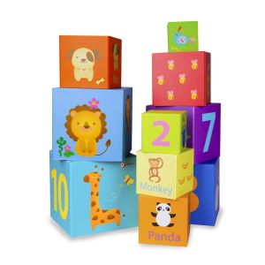 Stacking Cubes - Animals