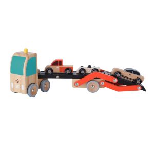 Car Transporter - Black/Orange