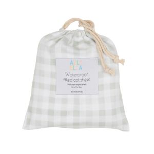 Waterproof Jersey Fitted Cot Sheet