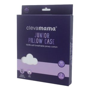 Jersey Cotton Junior Pillow Case 2pk