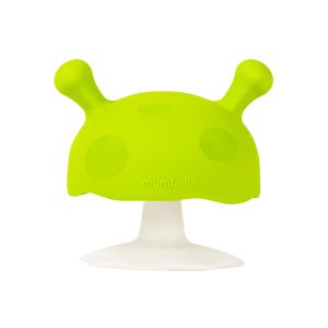Mushroom Soothing Teether - Green