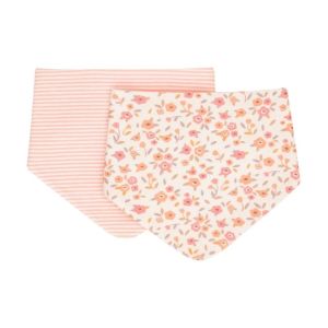 Bandana Bibs 2pk - Floral Bouquet