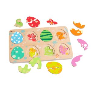 Dinosaur Puzzle - Layered