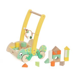 Chameleon Baby Walker with Blocks