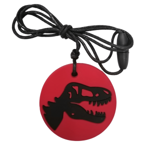 Dino Pendant - Red