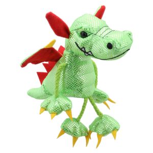 Finger Puppet - Dragon (Green)
