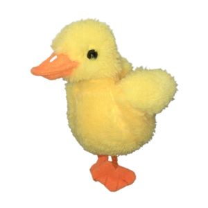 Finger Puppet - Duckling (Yellow)