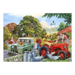 Bob and his dog - BIG 500 Piece Puzzle