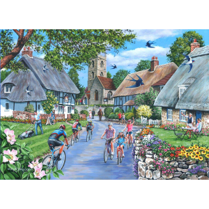 Sunday Morning - BIG 500 Piece Puzzle