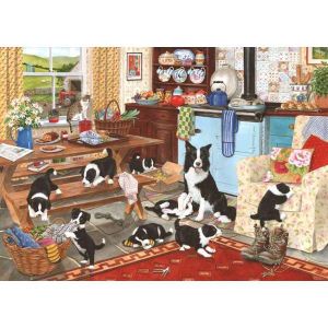 Collie Wobbles - 1000 Piece Puzzle