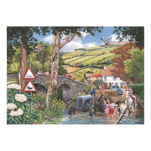 Fergie at the ford - 1000 Piece Puzzle