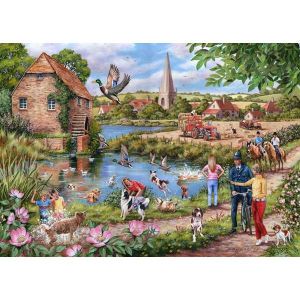 Doggy Paddle - 1000 Piece Puzzle