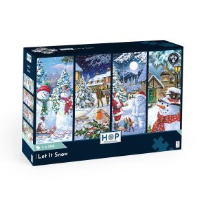 Let it snow - 4 x 500 Piece Puzzle