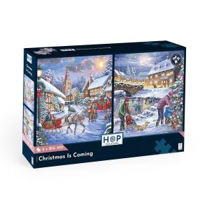 Christmas is coming - 2 x BIG 500 Piece Puzzle