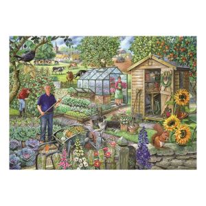 At the allotment - 1000 Piece Puzzle