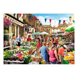 Street Market - 500 Piece Puzzle