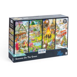 Seasons on the green - 4 x 500 Piece Puzzle