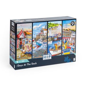 Days at the dock - 4 x 500 Piece Puzzle