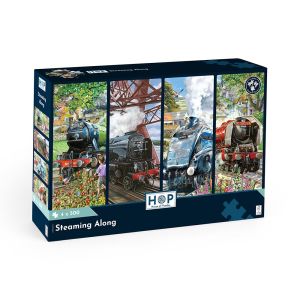 Steaming Along - 4 x 500 Piece Puzzle