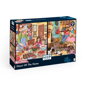 Heart of the home - 2 x BIG 500 Piece Puzzle
