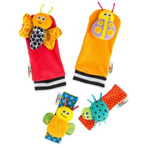 Gardenbug Foot Finder & Wrist Rattle Set