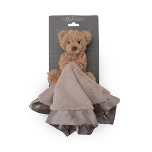 Little Linen Security Blanket - Willow Bear