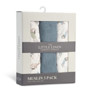 Little Linen Muslin 3pk - Barklife Dog