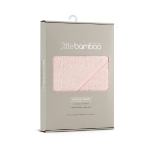Little Bamboo Hooded Towel - Dusty Rose