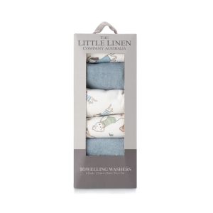 Little Linen Towelling Washer 6pk - Barklife Dog