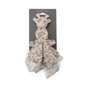 Little Linen Security Blanket - Savanna Giraffe