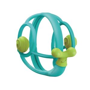 Snail Teether  Rattle - Blue