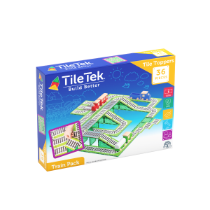 Tile Topper - Train Track Pack 36pc