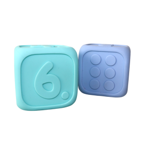 My First Dice - Soft Blue & Soft Mint