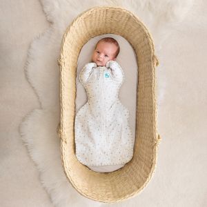 Swaddle Up™ Lite Organic 0.2 TOG - Starlight White